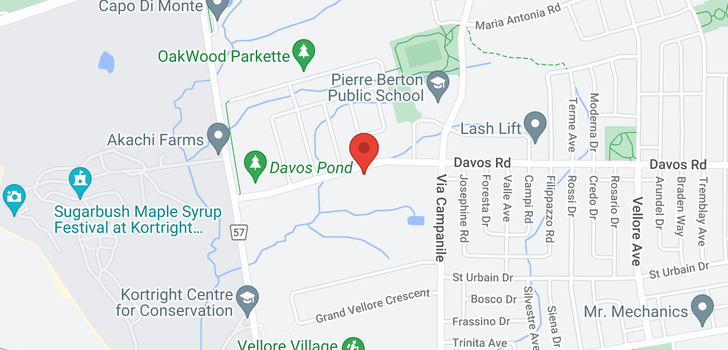 map of 571 DAVOS RD